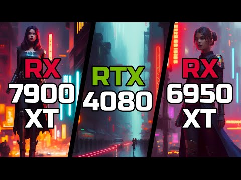 RX 7900 XT vs RTX 4080 vs RX 6950 XT - Test in 11 Games