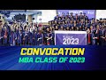 Convocation mba class of 2023