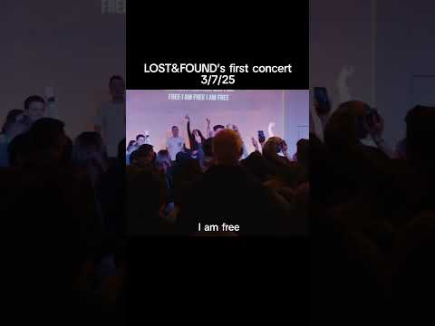 LOST&FOUND’s first concert 🔥 #churchworship #christianmusic