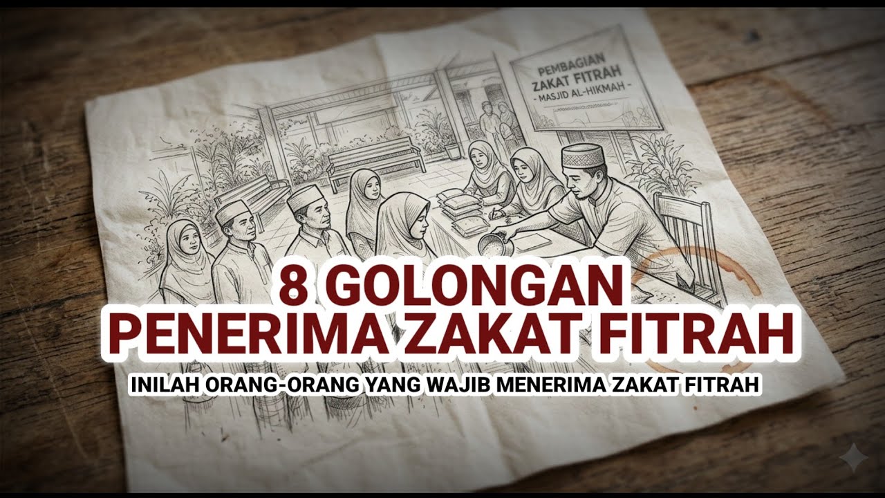 Yang wajib menerima zakat fitrah, siapa saja? Ini dia 8 golongan yang berhak