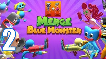 Merge Master Blue Monster Funny Game level 16-19
