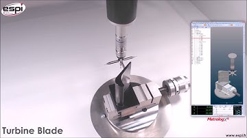 Scanflash TC: Turbine blade measurement
