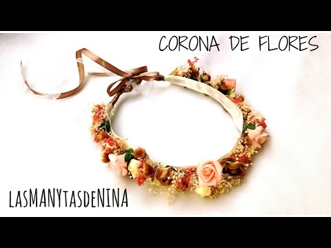 Vídeo: Com Teixir Una Corona De Flors Amb Flors Artificials