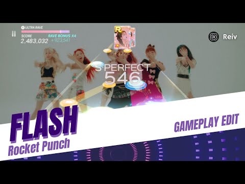 [SuperStar WOOLLIM] Rocket Punch 'FLASH' with MV | Gameplay Edit