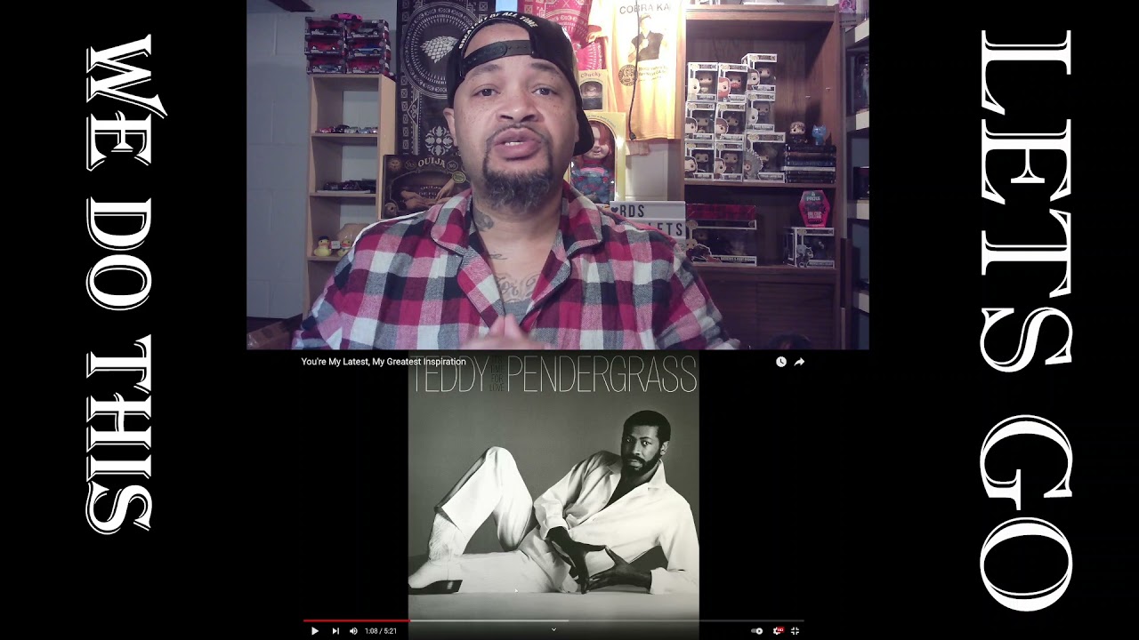 Teddy Pendergrass ( You're my Latest and Greatest Inspiration ) AUDIO REACTION...LOVE THIS SONG