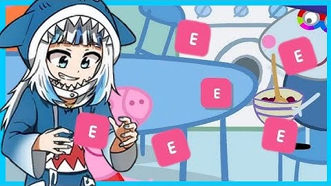 Gura Shows Off Her Button Mashing Skills 【Hololive EN】