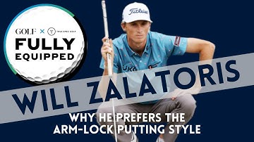 Will Zalatoris on arm-lock putting