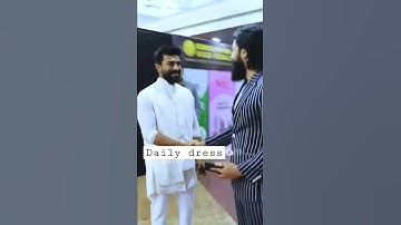 Ram Charan Meet With Rocking Star Yash😱😘😨#shorts #kgf2 #rrr #ramcharan #yash waseem vlogs