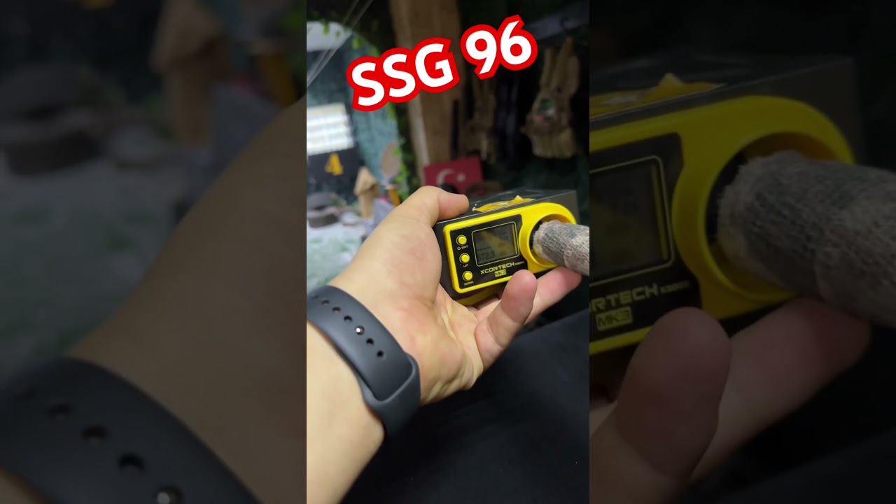 SSG 96 airsoft sniper . 