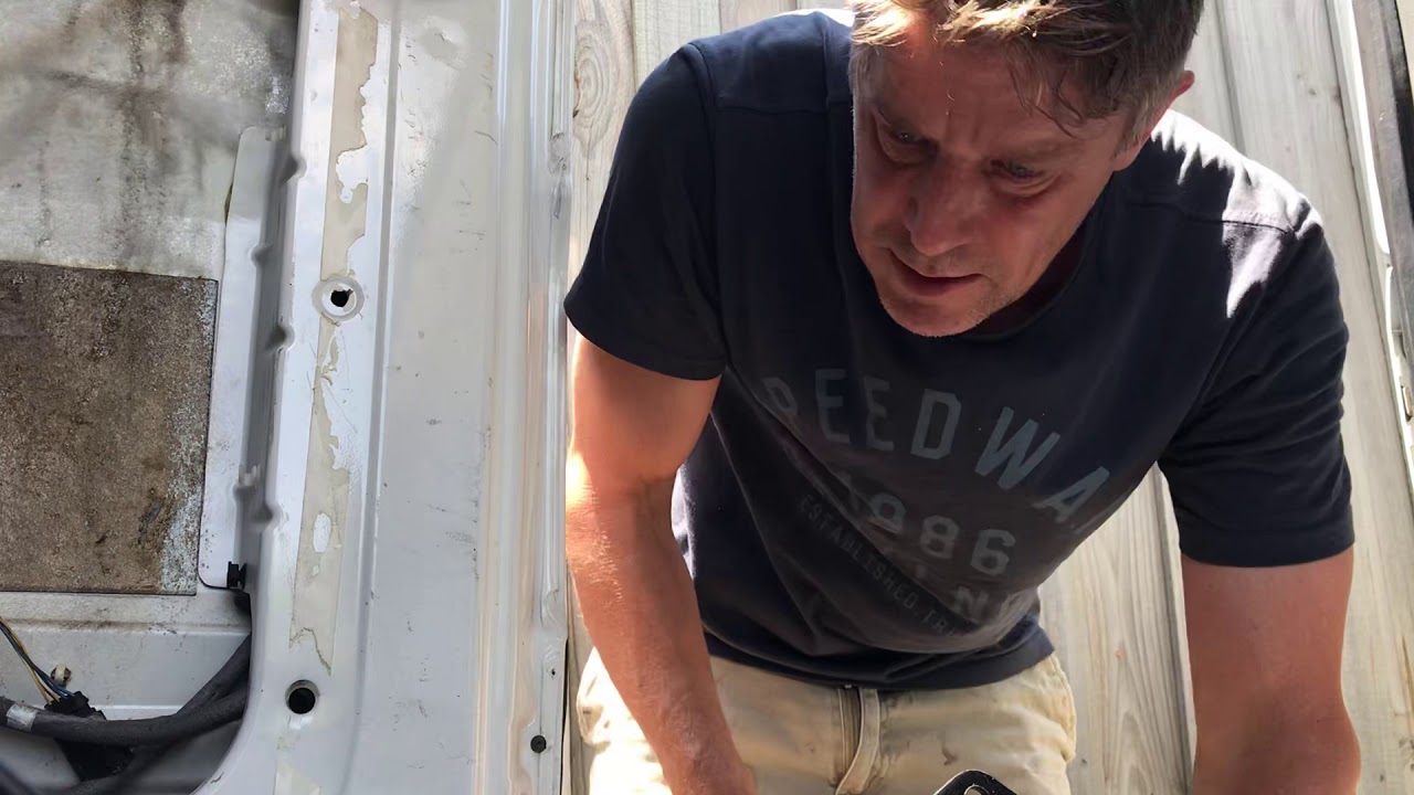 Mercedes sprinter sliding door not locking or staying open YouTube