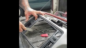 Part 4 of the double din radio install by detailSS.com