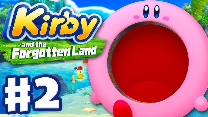 KIRBY AND THE FORGOTTEN LAND - GAMEPLAY DO INÍCIO [NINTENDO SWITCH PT-BR] 