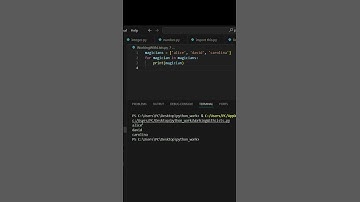 Looping with For in Python List | Python AI Tutorial #ai #coding #python #pythonbeginner