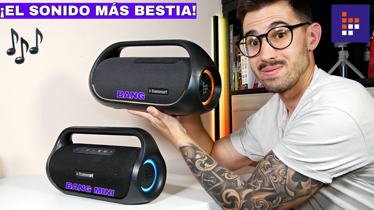 Los ALTAVOCES MÁS BESTIAS de Tronsmart 🔊 Tronsmart BANG vs Bang Mini