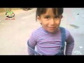 لقاء عفوي مع طفل محاصر