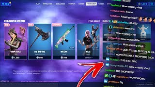 *NEW* GRIM FABLE SET! - Viewers React To Fortnite Item Shop (November 2nd, 2019)