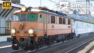 SimRail - The Railway Simulator | Łódź Junction DLC | Piotrków Trybunalski To Sieradz | With EP08 screenshot 1