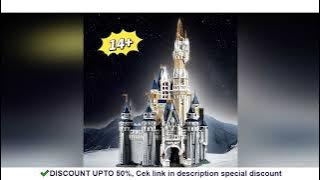 2025 NEW Home Decor Toys Princess Castle 74cm High Modular Building Blocks Bricks 4080PCS FIT 71040