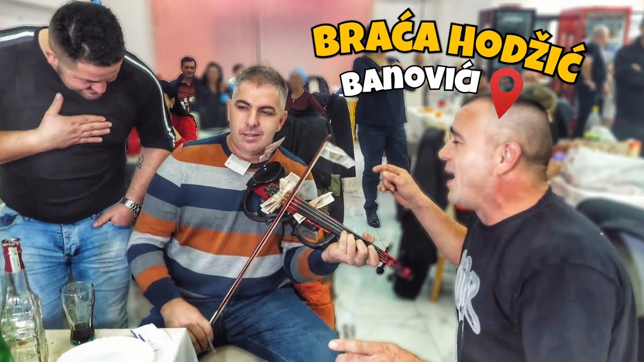 Braća Hodžić u restoranu 