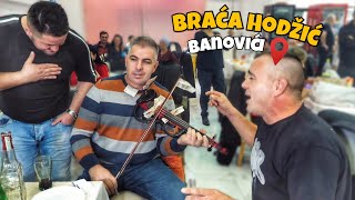 Braća Hodžić u restoranu "Amore" Banovići
