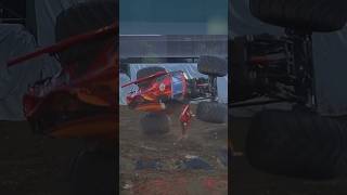 Insane Rollover Save #Monstertruck #Monsterjam #Shorts