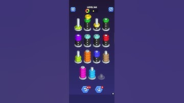 Nut Sort Gameplay - Level 368 | Sorting Puzzle Challenge #androidgaming #gamingcommunity #nutsort