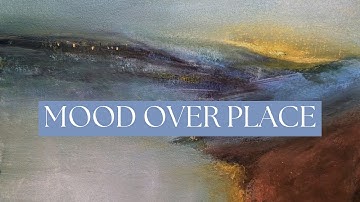 Abstract Landscape with Derwent Inktense, Gouache and Pastels