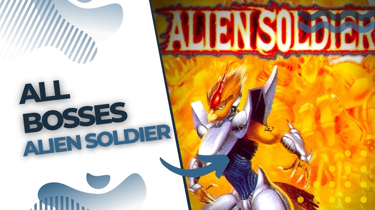 All Bosses - Alien Soldier - YouTube