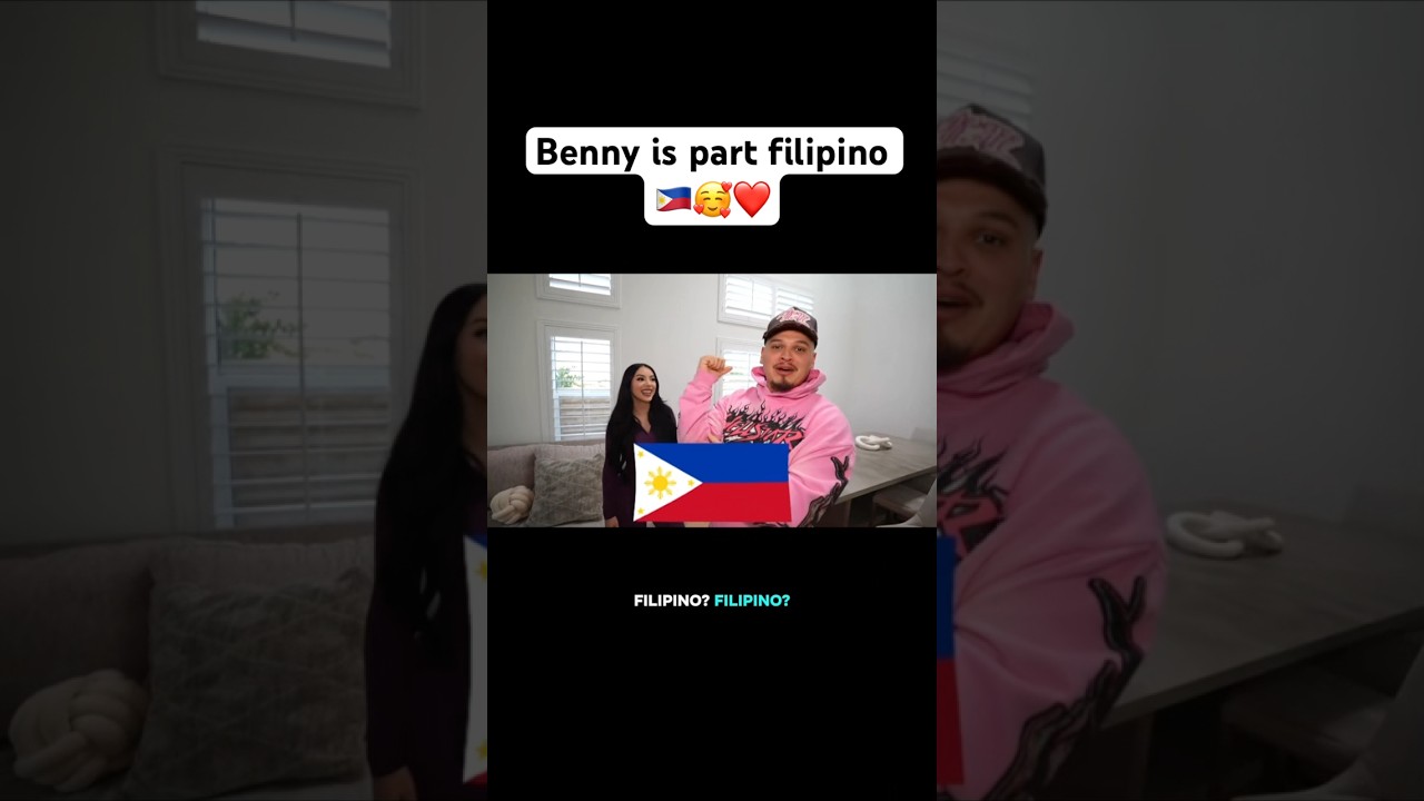 Бенни — филиппинец 🇵🇭🥰❤️ 