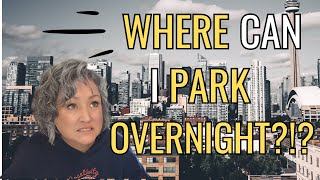 RV OVERNIGHT in a BIG CITY? YES!!! I'll Show You How I Camped TWO NIGHT FREE in DOWNTOWN TORONTO!