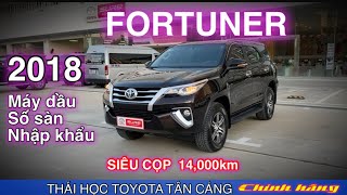 Xe fortuner máy dầu số sàn 2018 nhập siêu lướt full phụ kiện | Xe cũ toyota tân cảng sài gòn