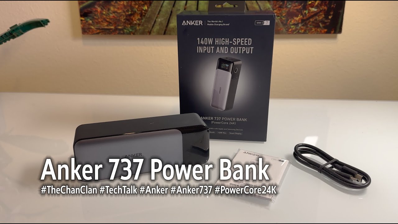 Anker 737 Power Bank (PowerCore 24K) offers Power Delivery 3.1 2