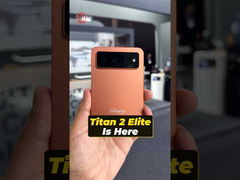 Titan 2 Elite Is Here | MWC Barcelona 2026 #mwc2026 #tech #titan #phone #miniphone #smallphones #mwc