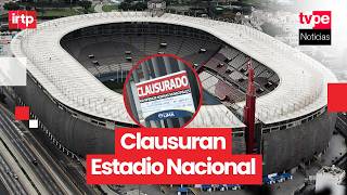 The Municipality of Lima closes the National Stadium