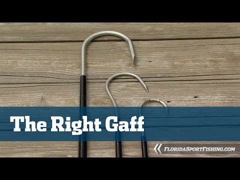 How To Pick The Perfect Gaff - Florida Sport Fishing TV - Never Lose Fish  Again 