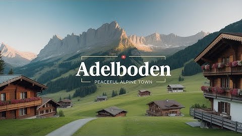 Adelboden: Switzerland’s Most Peaceful Alpine Town