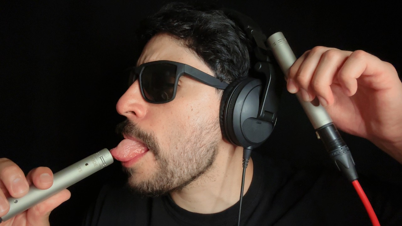 ASMR Extremely SLOW Pure Mouth Sounds (BINAURAL)