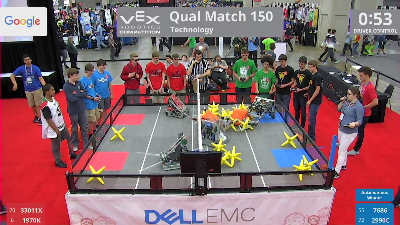 2017 VRC Tech Q150 - 33011X 1970K vs 7686 2990C - 37 to 18