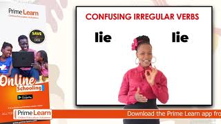 Confusing Irregular Verbs