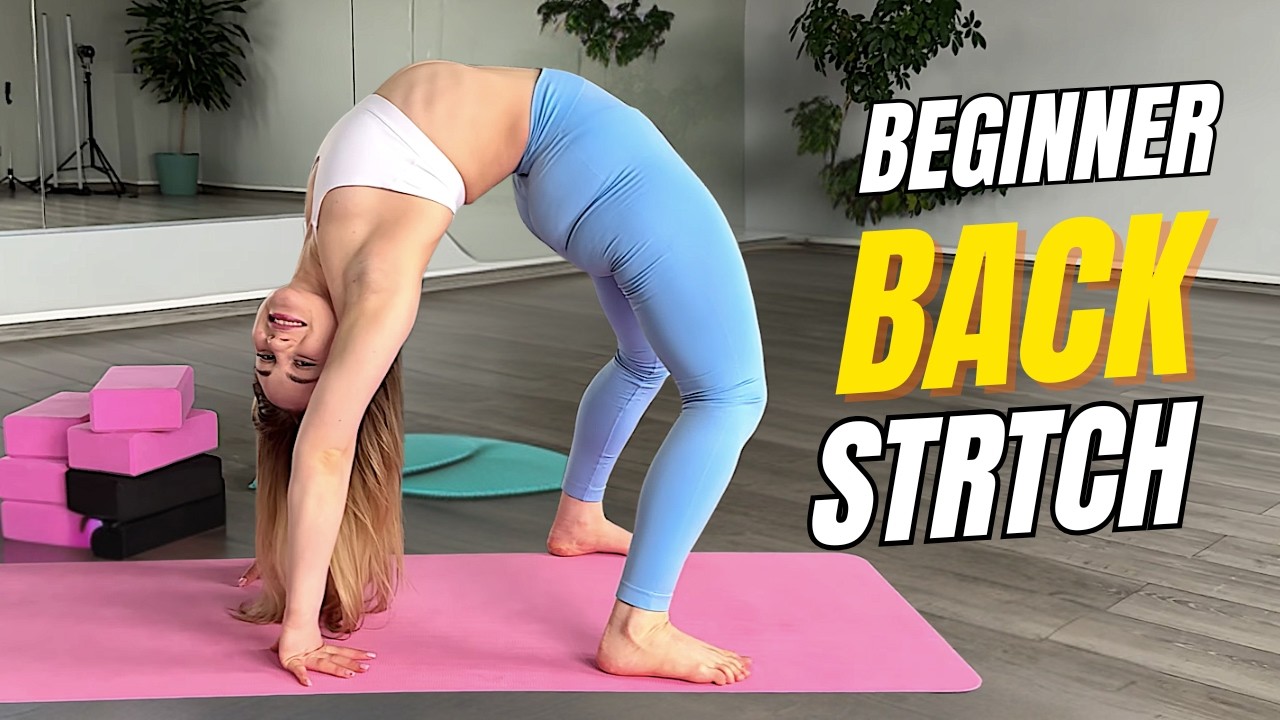 Back Flexibility for Beginners | Easy Spine Stretch Routine at Home ...