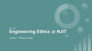 EE Lesson 7: Ethical Codes