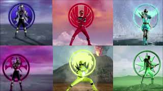 Ranger Form- Ninja Storm morph theme