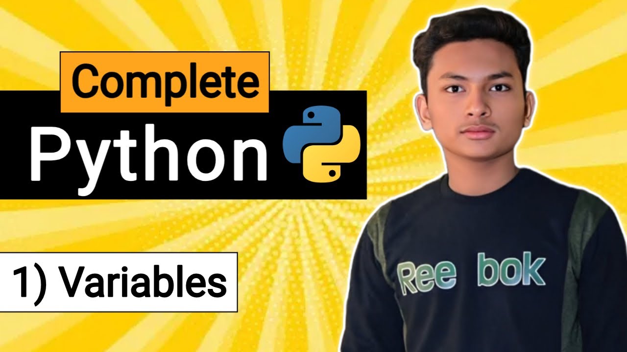 Python Full Course | Variables | Lecture 1 - YouTube