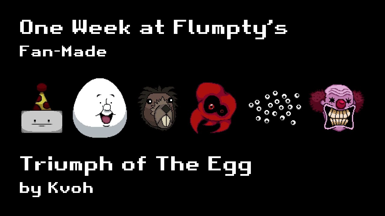 one week at flumpty's [fan made] (Night 1-3 and Minigame) Flumpty
