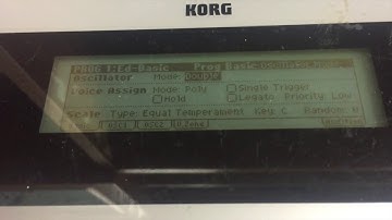 Korg X50 synth programmer for Puredata Part 1