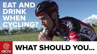 What Should You Eat And Drink When Cycling?