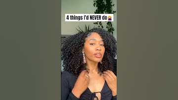 4 IMPORTANT Natural Hair No’s🙅‍♀️(for protective styles) #naturalhair #protectivestyles #curlyhair