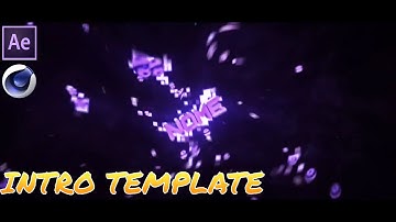 FREE 3D Tetris Rainbow SYNC Intro Template + DOWNLOAD! (C4D + AE)