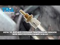How to Replace Coolant Temperature Sensor 2012-2017 Toyota Camry 25L L4