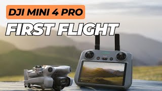 DJI Mini4 Pro - First Flight!